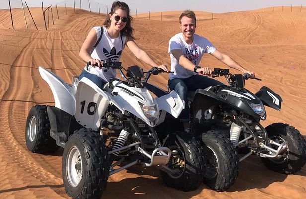 Dubai 30 Mins Quad Bike Desert Drive & Safari - Morning