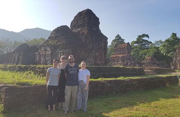 My Son Sanctuary Tour by Car & Hoi An Countryside Tour by Bicycle in One Day