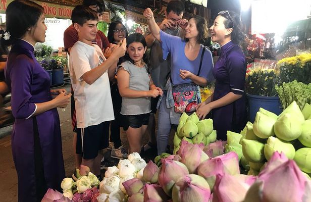 Private Walking Saigon Food Tour by Night