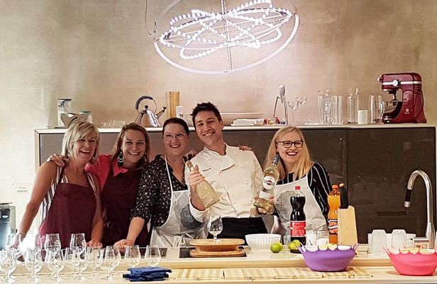 Italian Cocktail + Art of Making Pasta Cooking Class In Unique Milan Location
