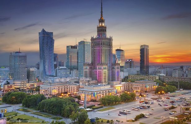 One day tour to Warsaw, from Krakow