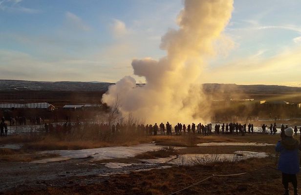 Private Golden Circle Tour and Snowmobiling Adventure