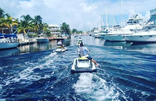 Jet Ski Eco Tour through Key Largo