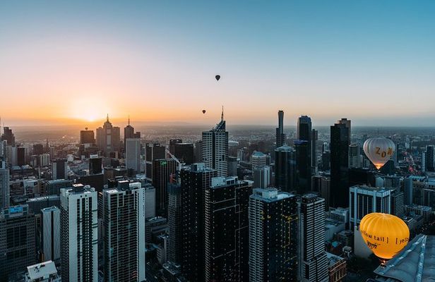 Melbourne Sunrise Hot Air Balloon Ride with Luxe Magnet