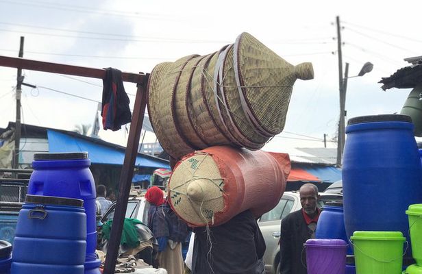 Addis Layover Tour of Mercato With Airport pick up & drop off