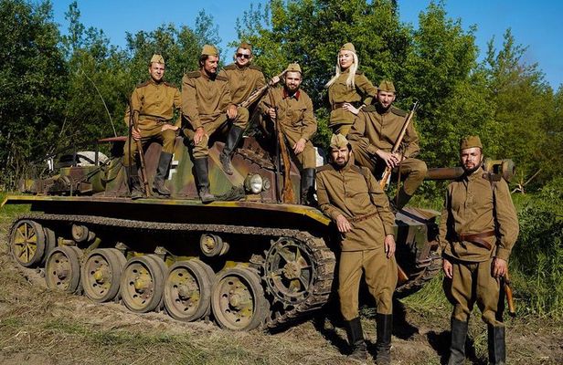 Real Tank Ride In Riga
