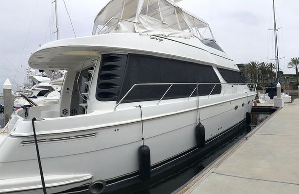 Yacht rental charter in Marina del Rey - 60' CARVER