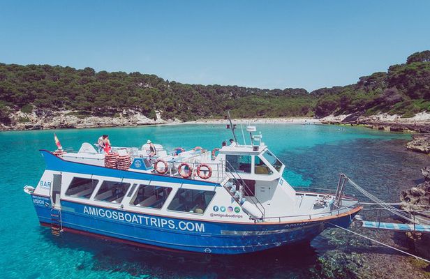 Half-Day Boat Tour along The South Coast of Menorca