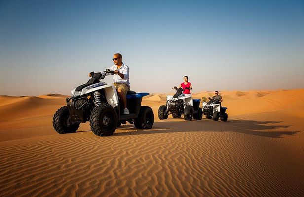 Morning Desert Safari with Quad Bike Tour Abu Dhabi