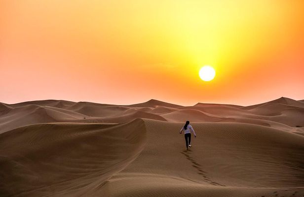 Liwa Overnight Desert Safari with Private Tent, Hot BBQ Dinner & Breakfast