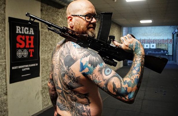 Real gun shooting experience! Extremely fun indoor activity in Riga!