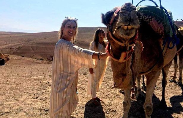 Agafay desert: Camel Ride, Quad Bike, Magical Dinner and Show