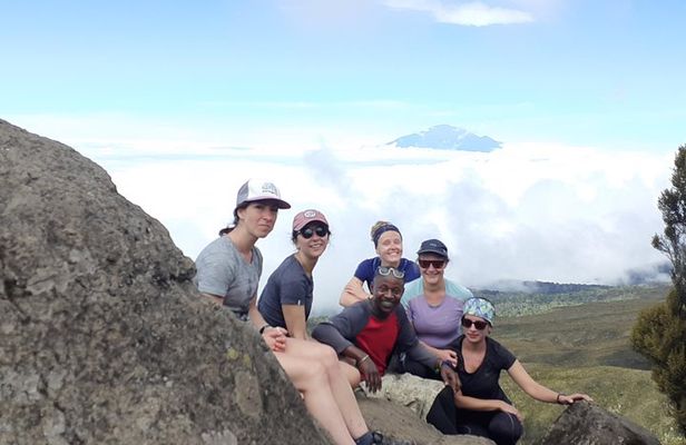 climb the KILIMANJARO via Lemosho route