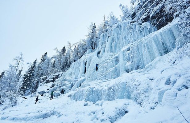 Ice Climbing Day in Korouoma Canyon – from Rovaniemi