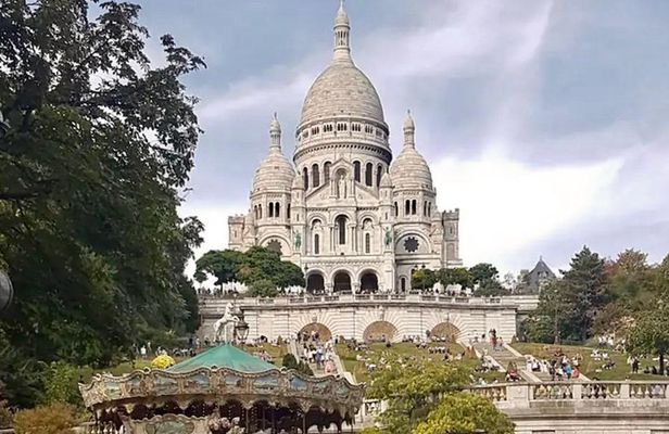 Paris Top Sights Half Day Walking Tour + Wine Tasting Experience