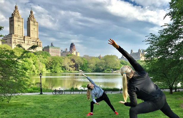 Central Park Walking Tour with Yoga