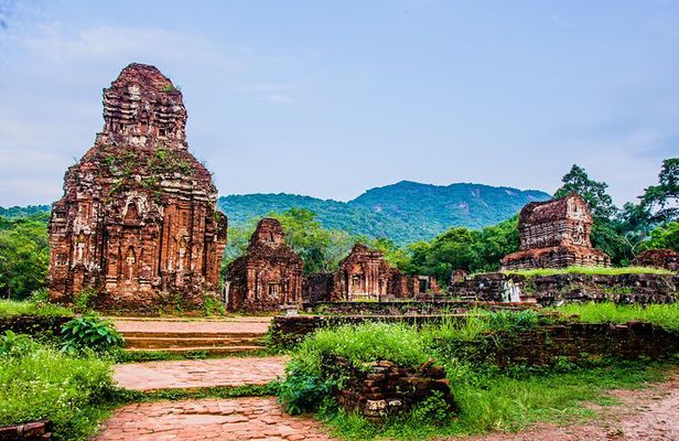 My Son Sanctuary - small group tour and Thu Bon river cruising