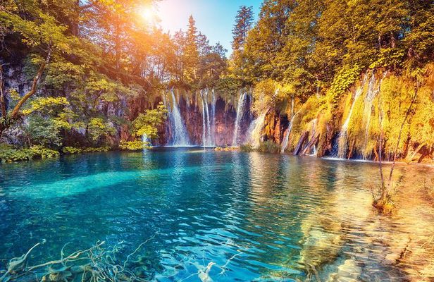 Transfer from Split to Zagreb with Entry Ticket to Plitvice Lakes