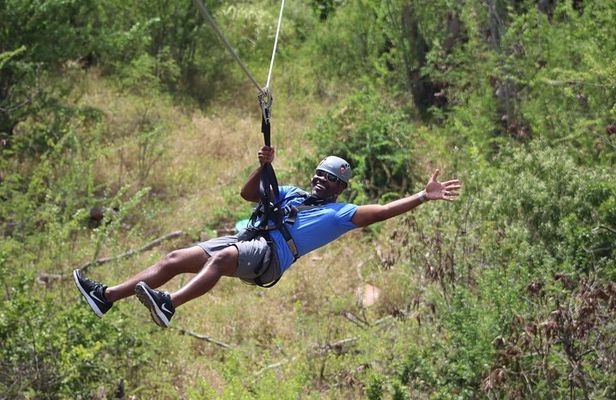 Zipline and Off-Road ATV Adventure Combo