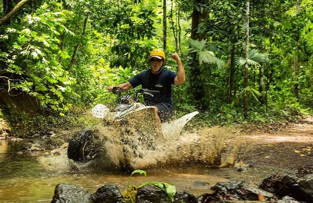 5 Hour Off-Road ATV+ Zipline+ Waterfall Rappelling+ Tractor Jungle Tour