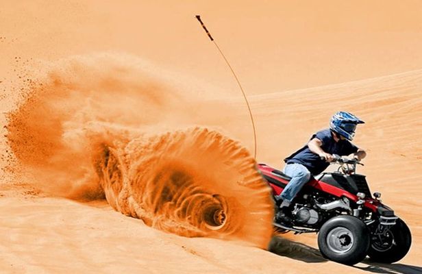 Dubai Evening 4x4 Desert Safari ATV Bike ,Camel Ride , BBQ Dinner