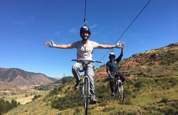 Cusco: Extreme Sky Bike and Rappelling Adventure