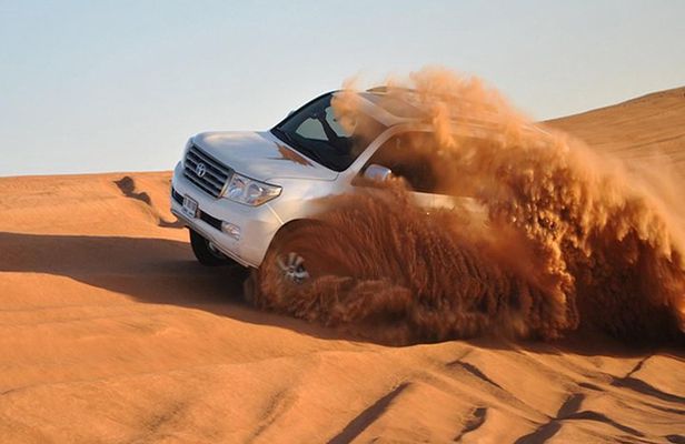 Dubai Evening Desert Dune Buggy With Buffet Dinner