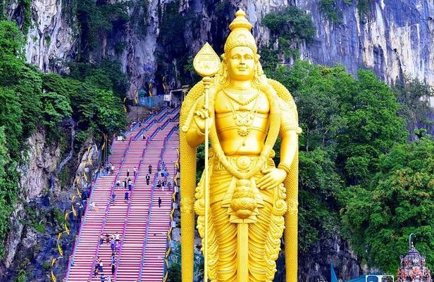 Unesco Heritage Batu Caves, Kuala Gandah Elephant Sanctuary Tour 