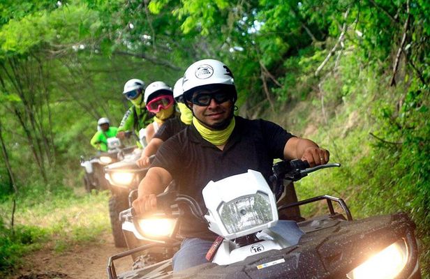 Combo - Jungle ATV Tour (ride tandem on ATV) + Jungle Hike Tour for two