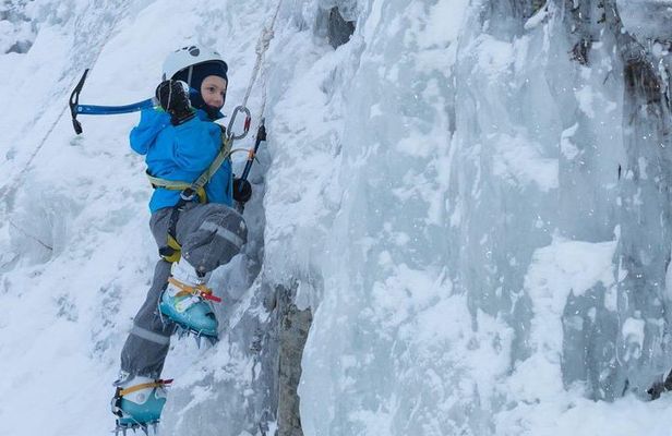 Kid’s Ice Climbing Adventure in Pyhä-Luosto, Finland