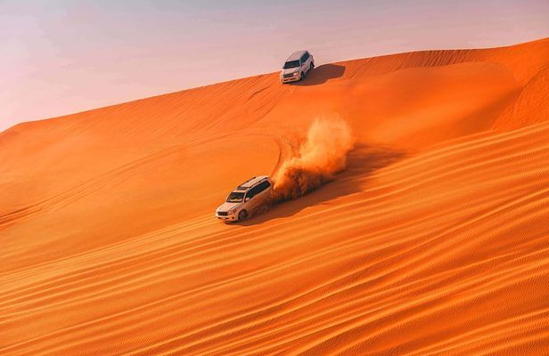 Adventurous Desert Safari With BBQ Dinner in Dubai