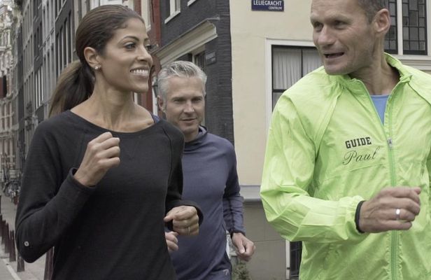 Amsterdam city center run tour