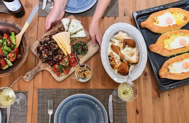 Private Cooking Class with a Tbilisi Food and City Expert Dinara