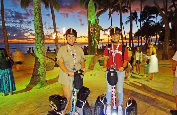 Sunset Glow Signature Hoverboard Tour: Waikiki to Diamond Head