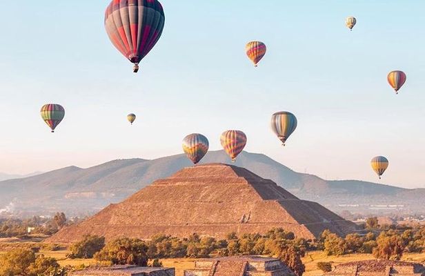 TEOTIHUACAN BALLOON RIDE (Transportation & breakfast)