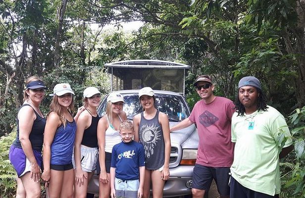 Off Road Rain Forest 4X4 Drive in St. Kitts