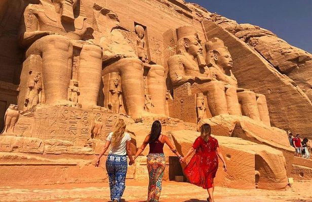 2 days 1 night Luxor and Aswan and Abu simple with Round flight from Cairo