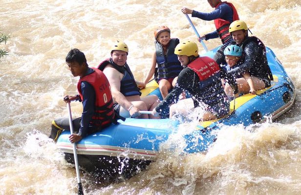  Best Seller:Rafting 5km+Flying Fox (Full day From Phuket)