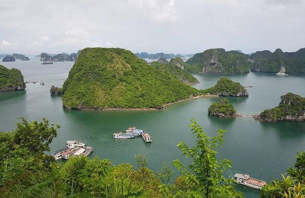Shore Excursion: Wonderful Day Cruise at Halong Bay