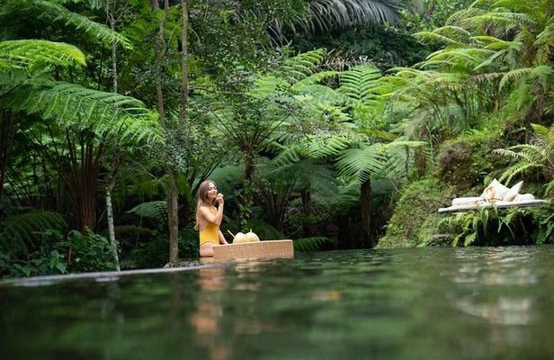Floating Breakfast at Private jungle pool , Swing , Sunrise and Balinesse Spa