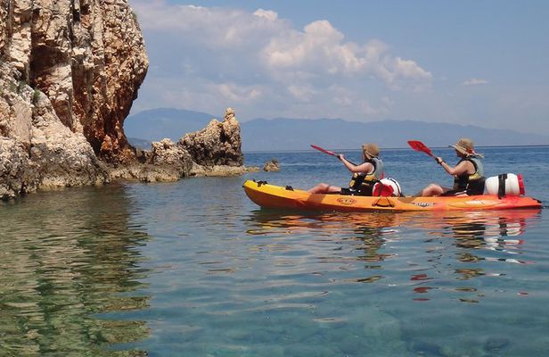 Kayak tour with snorkeling and marine biologist