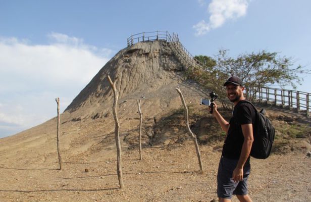 Cartagena, mud volcano "El totumo"