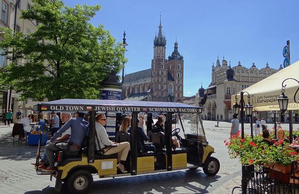 Krakow Grand City Tour by golf cart - All 3 districts
