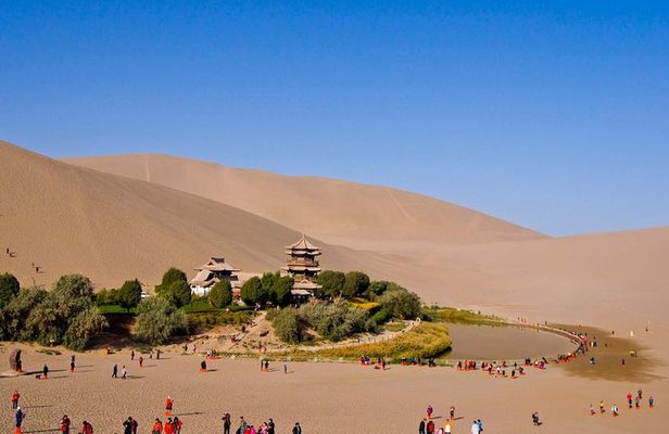 3-Day Silk Road Trip to Dunhuang, Mogao Caves, Crescent Lake, Yumenguan Pass