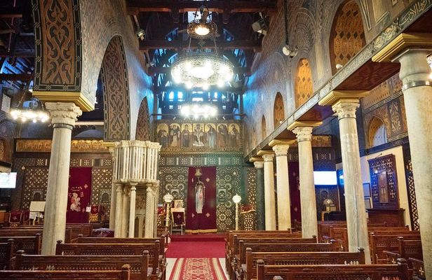 Coptic Cairo Muizz Street and bazaar Day Tour