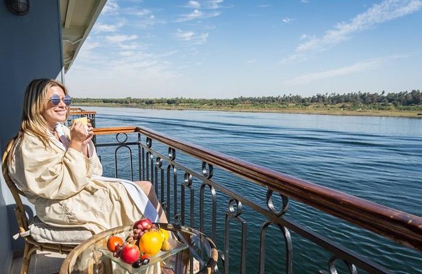 3 Nights Cruise Aswan to Luxor including Abu Simbel, Nubian Village&Air Balloon