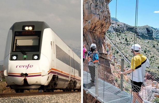 Caminito del Rey by train from Seville