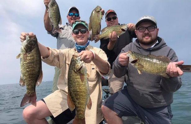 Lake Erie Smallmouth Fishing Charters
