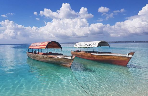 Zanzibar Prison Island Tour and Nakupenda Sandbank Trip - full day