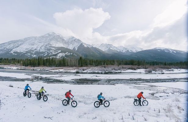 Fatbike Frozen Waterfall Tour